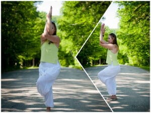 Eagle Pose (Garudasana)