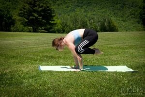 Crow Pose (Kakasana) / Crane Pose (Bakasana)