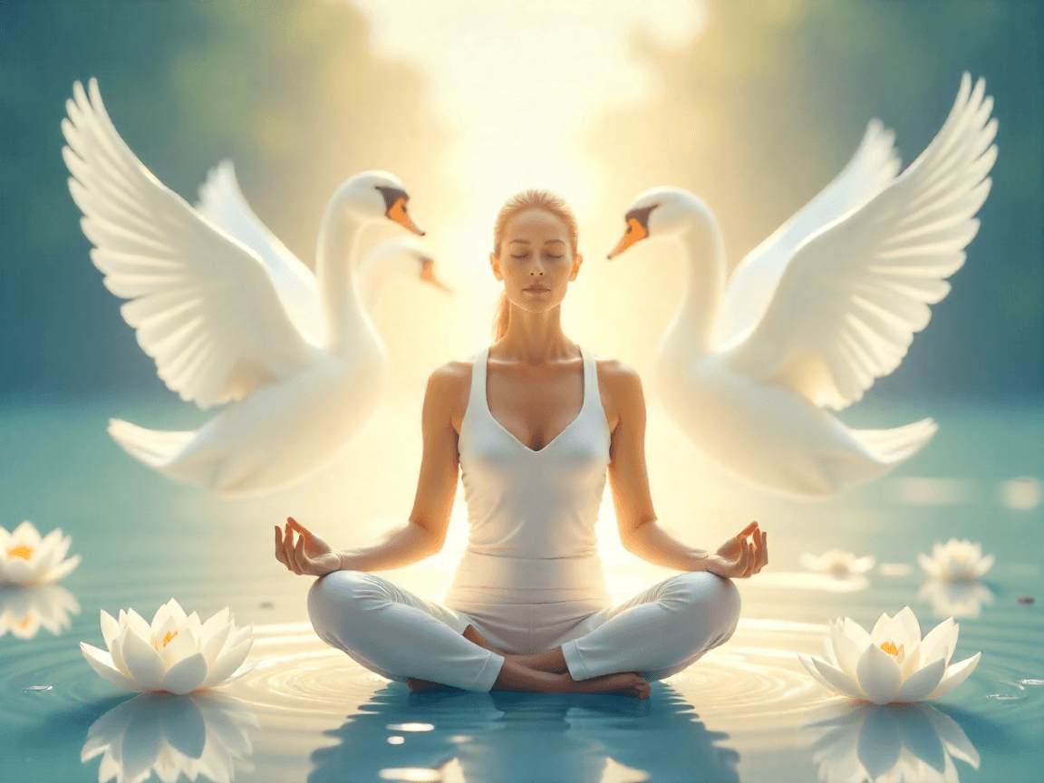 Вдохновение Белого Лебедя: персональный медитационный марафон